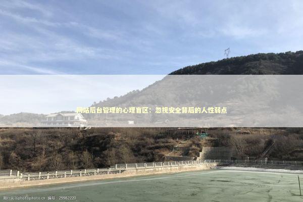 网站后台管理的心理盲区:忽视安全背后的人性弱点 网站后台管理的心理盲区:忽视安全背后的人性弱点 IT技术